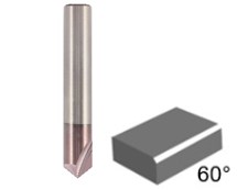 Фрезы 60° (фаска 30°)