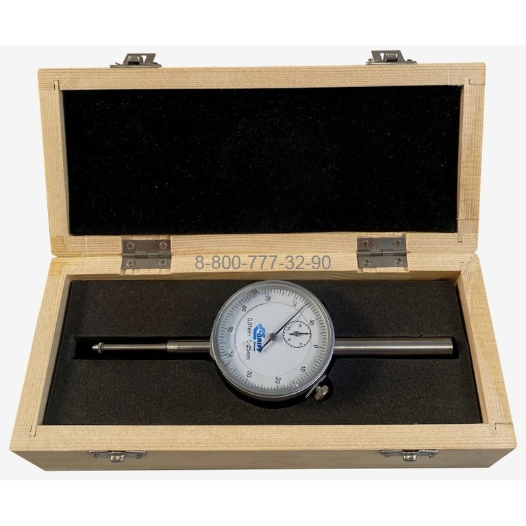 Индикатор часового типа ИЧ-25 кл.1 с ушком (пр-во Guilin Measuring) "Griff" Индикатор часового типа ИЧ-25 кл.1 с ушком (пр-во Guilin Measuring) "Griff"