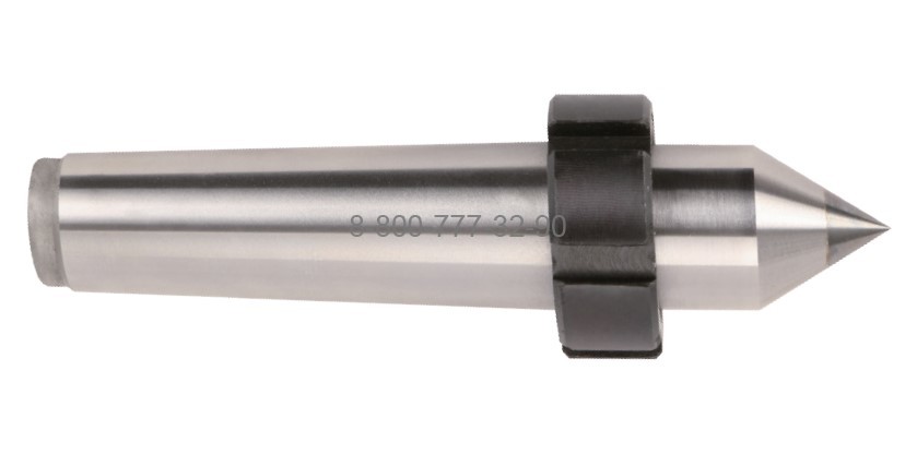 LMHJDJ-MT3-F112-60° Центр упорный с твердосплавным наконечником и отжимной гайкой LMHJDJ-MT3-F112-60° Центр упорный с твердосплавным наконечником и отжимной гайкой
