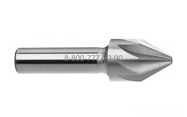 Зенковка 8х12х48 (ц/х, угол-60°, dхв=8мм, Р18, Z=6, Cnic) Зенковка 8х12х48 (ц/х, угол-60°, dхв=8мм, Р18, Z=6, Cnic)