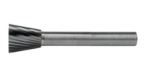 Борфреза твердосплавная N0304М03 (спиральная насечка, 3х4х3х38, Cnic)