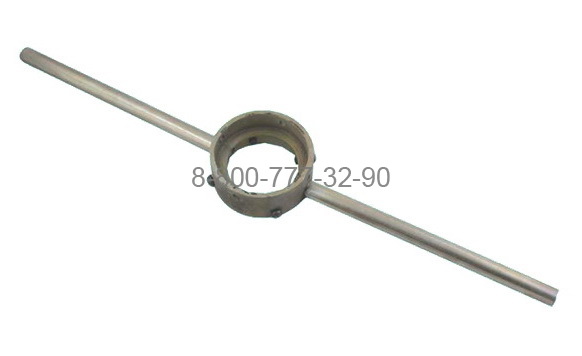 Плашкодержатель d 90/105мм (М45-М62, G1 1/2- G2, двухсторонний, покрытие - цинк) Плашкодержатель d 90/105мм (М45-М62, G1 1/2- G2, двухсторонний, покрытие - цинк)