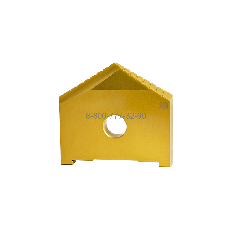 Пластина перовая D-98 Р6М5К5 с покрытием TiN (2000-1264) Пластина перовая D-98 Р6М5К5 с покрытием TiN (2000-1264)