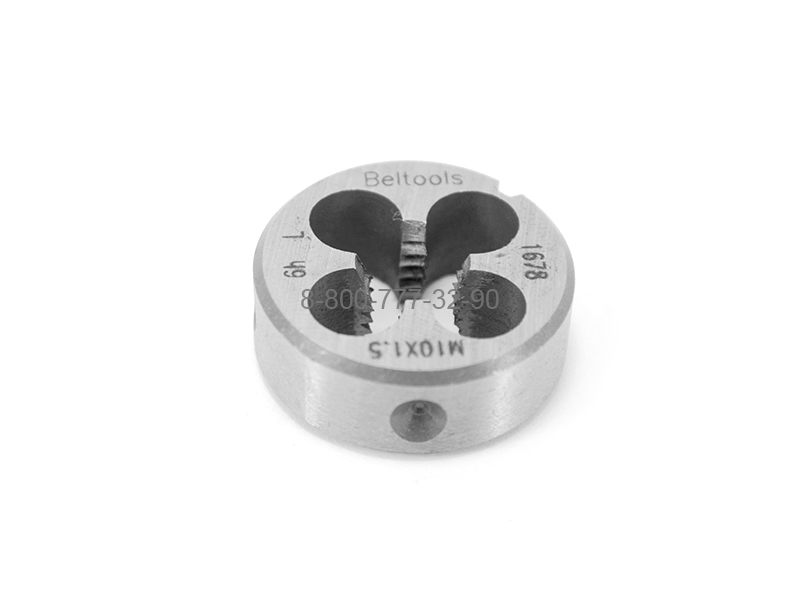 Плашка М10х1,5 (6h, левая, D=30 мм, Beltools) Плашка М10х1,5 (6h, левая, D=30 мм, Beltools)