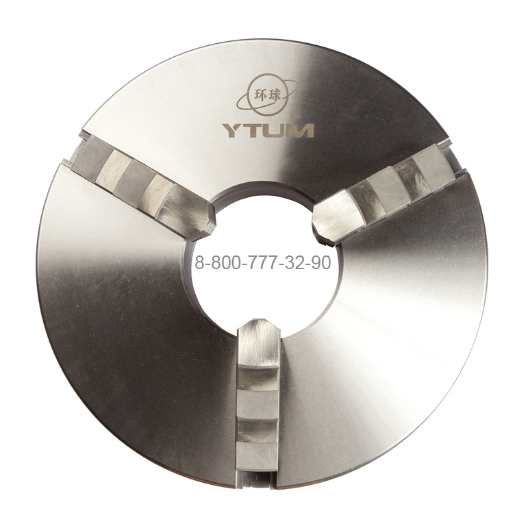 Патрон токарный 3-х кулачковый 7100-0043 (K11-400/C8) - 400 мм "YTUM" Патрон токарный 3-х кулачковый 7100-0043 (K11-400/C8) - 400 мм "YTUM"