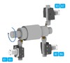 B2-60x32x60 держатель инструмента VDI радиальный левый