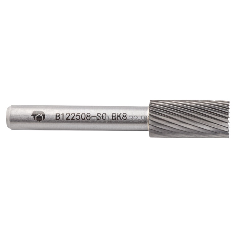 Борфреза твердосплавная B122508-SC (спиральная насечка, 12х25х8х70, SDW Tools)
