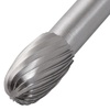 Борфреза твердосплавная E081306-SC (спиральная насечка, 8х13х6х58, SDW Tools)