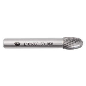 Борфреза твердосплавная E101608-SC (спиральная насечка, 10х16х8х63, SDW Tools)