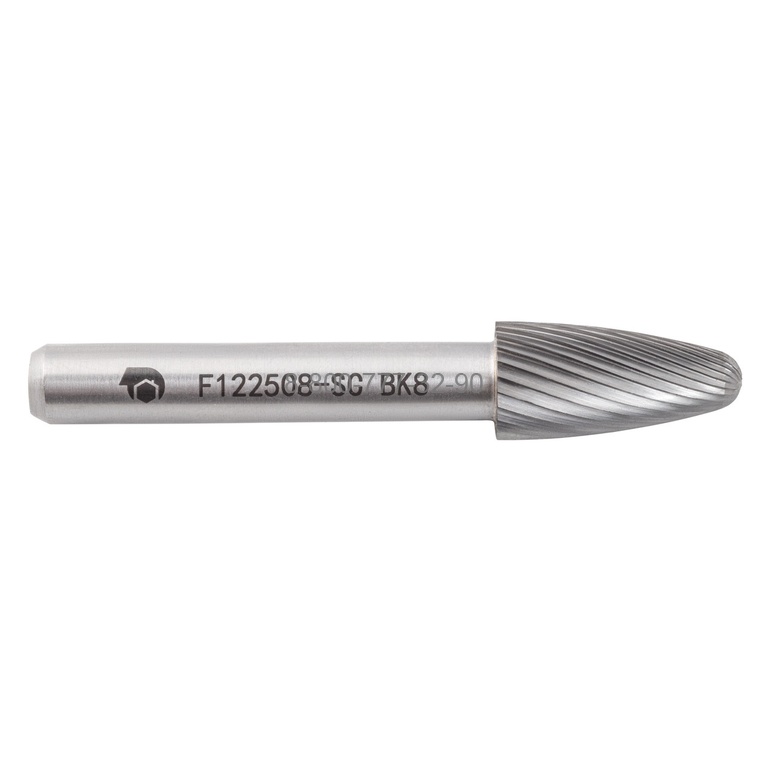 Борфреза твердосплавная F122508-SC (спиральная насечка, 12х25х8х70, SDW Tools) Борфреза твердосплавная F122508-SC (спиральная насечка, 12х25х8х70, SDW Tools)