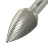 Борфреза твердосплавная G162508-SC (спиральная насечка, 16х25х8х70, SDW Tools)