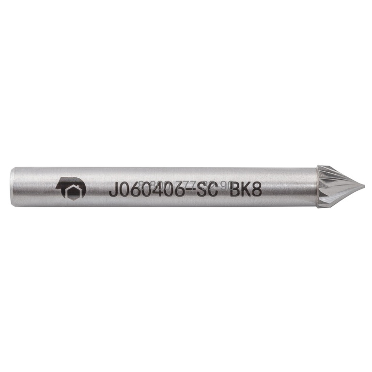 Борфреза твердосплавная J060406-SC (спиральная насечка, 6х4х6х52, SDW Tools)
