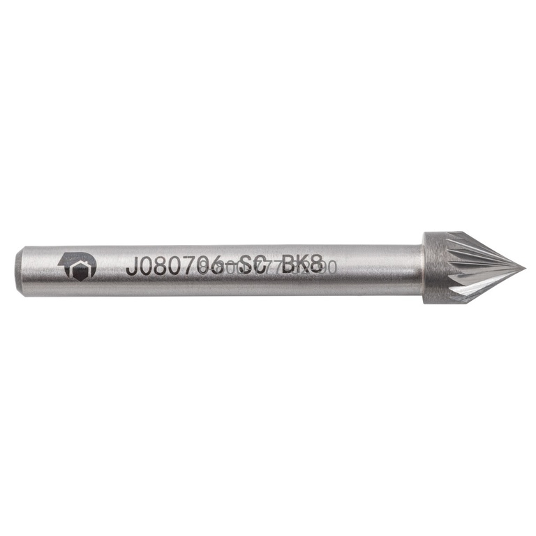 Борфреза твердосплавная J080706-SC (спиральная насечка, 8х7х6х58, SDW Tools) Борфреза твердосплавная J080706-SC (спиральная насечка, 8х7х6х58, SDW Tools)
