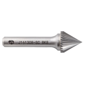 Борфреза твердосплавная J161308-SC (спиральная насечка, 16х13х8х61, SDW Tools)