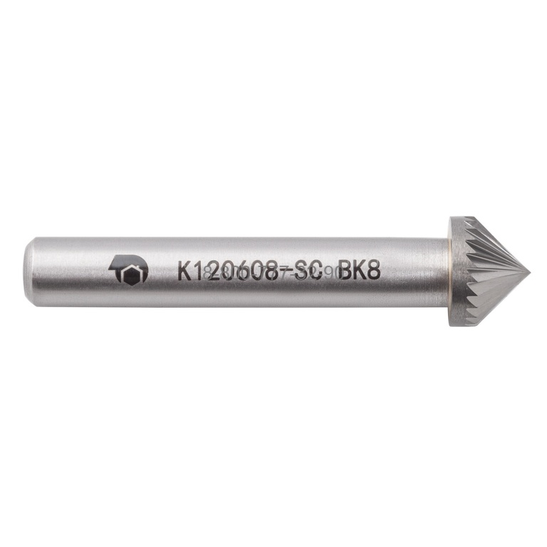 Борфреза твердосплавная K120608-SC (спиральная насечка, 12х6х8х56, SDW Tools)