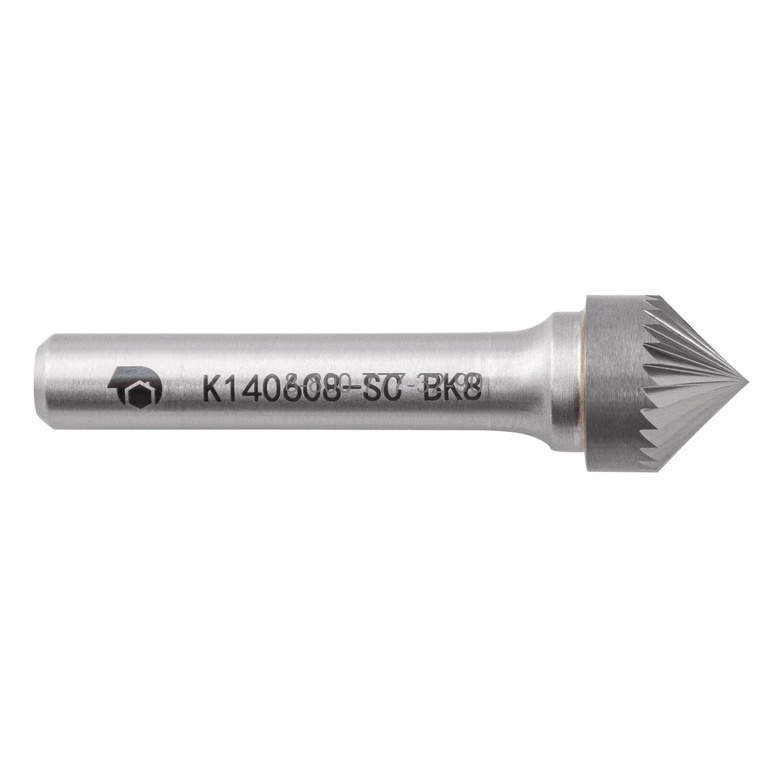Борфреза твердосплавная K140608-SC (спиральная насечка, 14х6х8х58, SDW Tools)