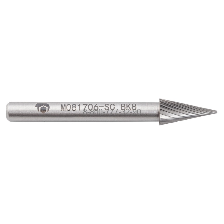 Борфреза твердосплавная M081706-SC (спиральная насечка, 8х17х6х63, SDW Tools) Борфреза твердосплавная M081706-SC (спиральная насечка, 8х17х6х63, SDW Tools)