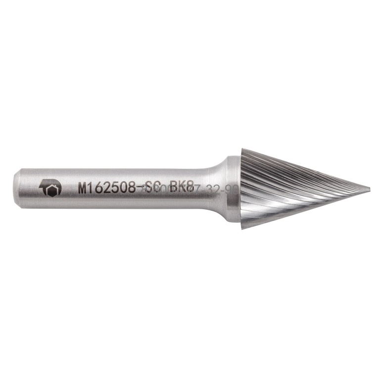 Борфреза твердосплавная M162508-SC (спиральная насечка, 16х25х8х72, SDW Tools) Борфреза твердосплавная M162508-SC (спиральная насечка, 16х25х8х72, SDW Tools)