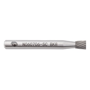 Борфреза твердосплавная N060706-SC (спиральная насечка, 6х7х6х53, SDW Tools)