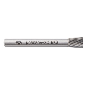Борфреза твердосплавная N080806-SC (спиральная насечка, 8х8х6х57, SDW Tools)