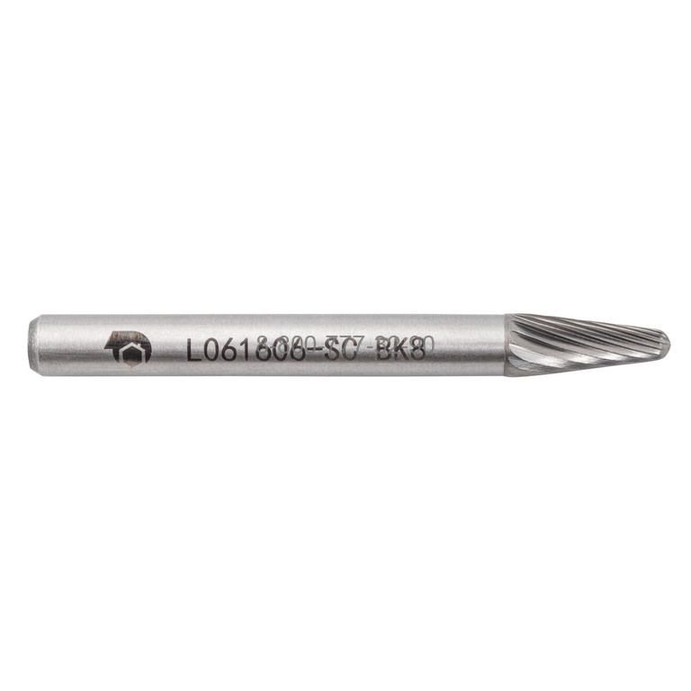 Брофреза L061606-SC (спиральная насечка, 6х16х6х61, SDW Tools)