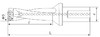 Сверло корпусное C25-2D18-39WC03 "ACCKee"
