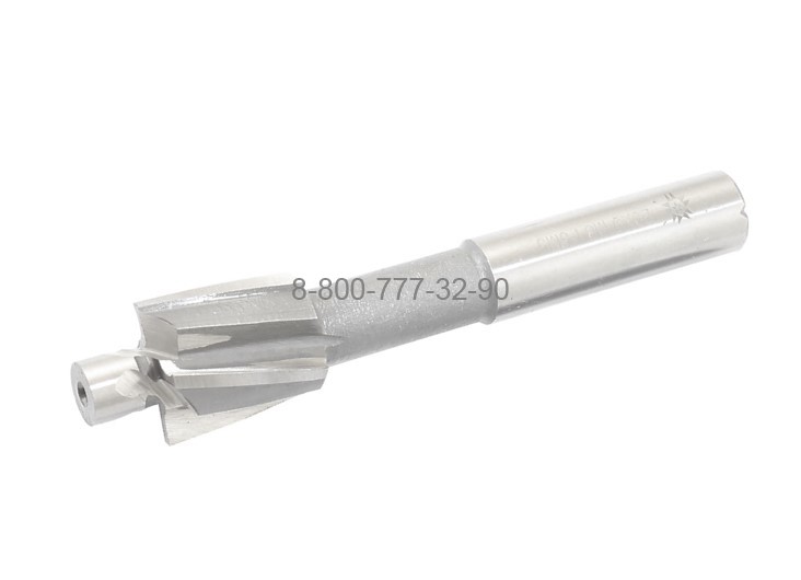 Цековка D11,0 с цапфой d4,5 L-80 ц/х Р6М5 Z=4 dхв-8 мм Цековка D11,0 с цапфой d4,5 L-80 ц/х Р6М5 Z=4 dхв-8 мм