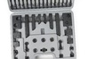 CK-14-18-58 Набор прижимов из 58 предметов в кейсе (паз - 18 мм, шпилька - M14)