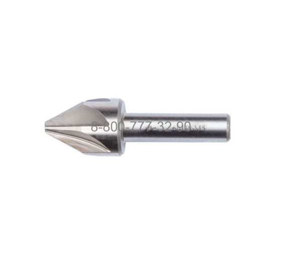 Зенковка 6х10х48 (ц/х, угол-60°, dхв=6мм, Р6М5, Z=4, Wolfstar) Зенковка 6х10х48 (ц/х, угол-60°, dхв=6мм, Р6М5, Z=4, Wolfstar)