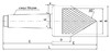 DTHJDJ-MT6-F160-60° Центр упорный с увеличенным твердосплавным наконечником