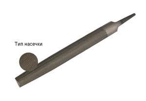 Напильник полукруглый 150мм №1 У12 "Wolfstar"