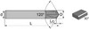 Фреза фасочная d6х50 z=4 nACo 50HRC 120°