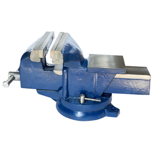 Тиски слесарные 150 мм, поворотные, стальные, с наковальней 11,5кг "Griff"