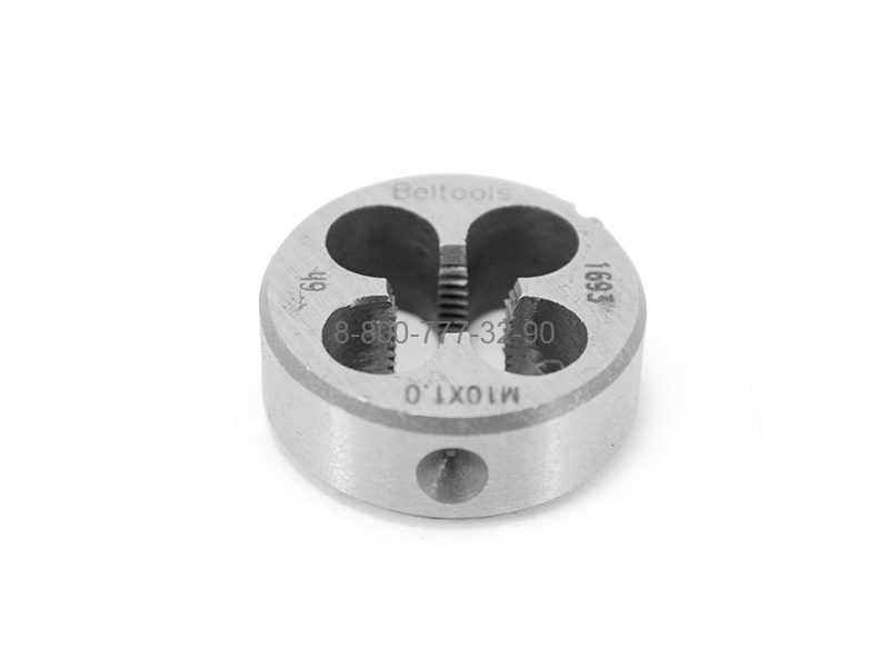 Плашка М10х1 (6h, D=30 мм, Beltools) Плашка М10х1 (6h, D=30 мм, Beltools)
