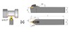 Державка токарная MDPNN-3232-P15 "PANDA CNC"