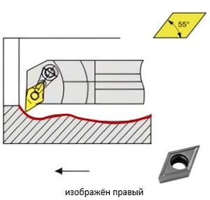 S25S-MDUNR15 державка токарная "PANDA CNC"