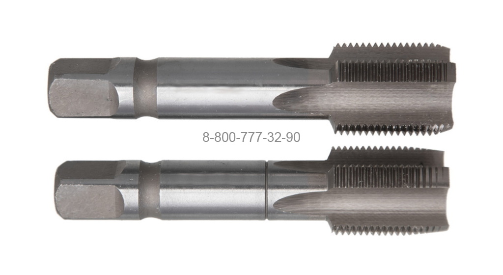 Метчик м/р М6,0х1,0 Р6М5 левый комплект 2 шт., "SDW Tools" Метчик м/р М6,0х1,0 Р6М5 левый комплект 2 шт., "SDW Tools"