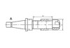 Оправка для горизонтально-фрезерного станка NT40A-22-250