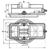 Тиски станочные поворотные жестко-фиксирующие QM16200
