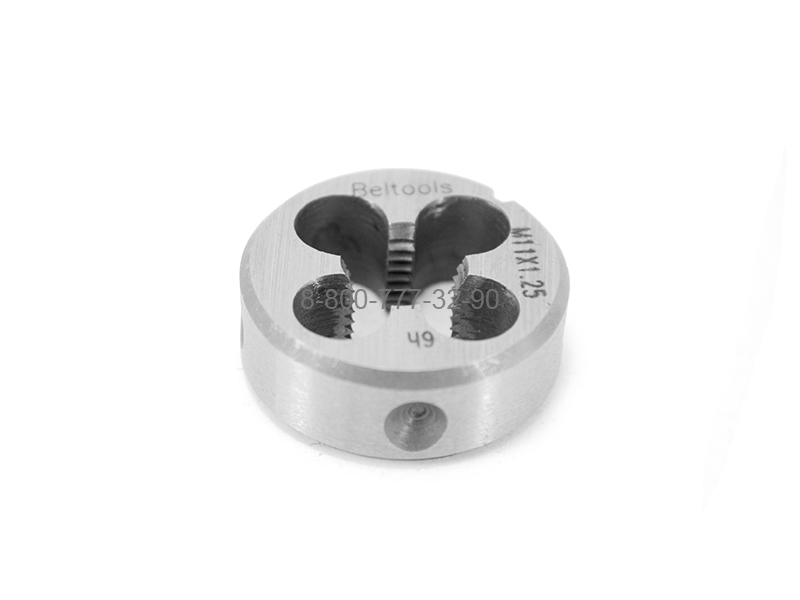 Плашка М11х1,25 (6h, D=30 мм, Beltools) Плашка М11х1,25 (6h, D=30 мм, Beltools)