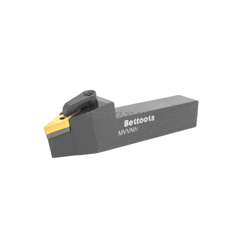 Державка токарная MVVNN-1616-K16 ромбическая пластина "Beltools" Державка токарная MVVNN-1616-K16 ромбическая пластина "Beltools"