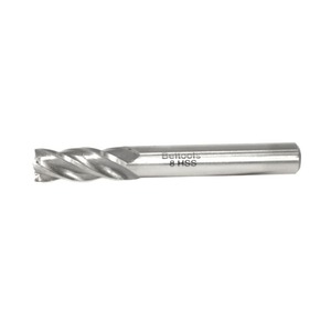 Фреза концевая 7х16х60  (ц/х, HSS, Z=4, dхвост=8,0, исп1, ГОСТ Р53002-2008, Beltools)